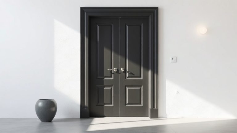 Porte intérieure avec mur blanc : quelle couleur choisir en 2026 ?
