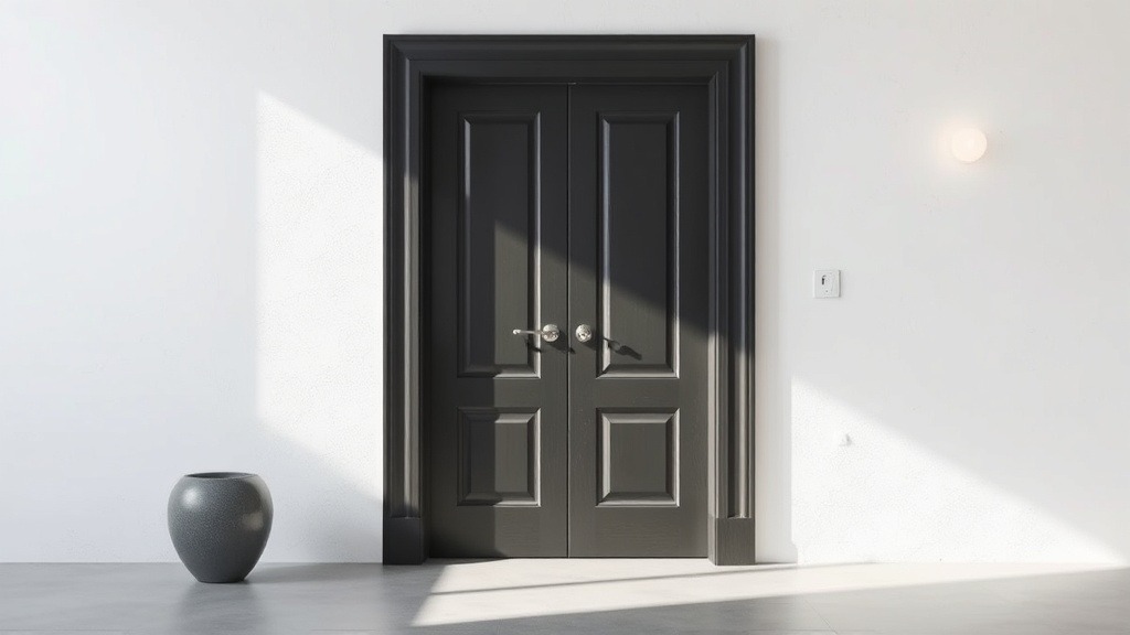 Porte intérieure avec mur blanc : quelle couleur choisir en 2026 ?