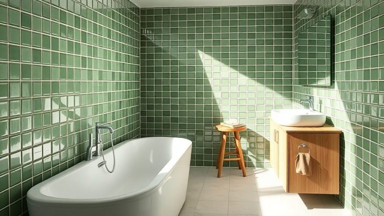La salle de bain verte : idées déco et inspirations pour 2026