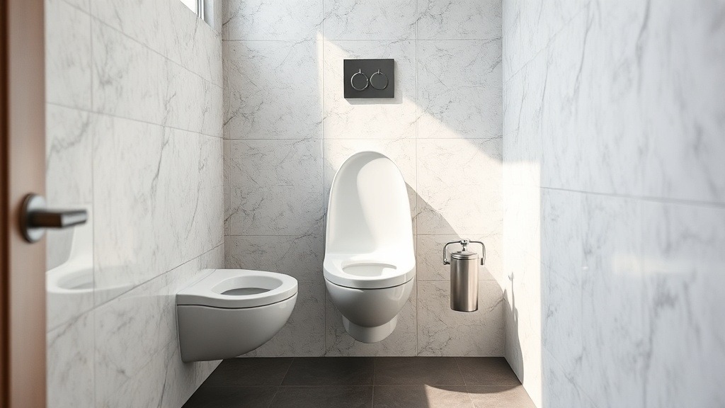 WC 1 m² : toutes les idées pour réussir l’aménagement de vos toilettes en petite surface