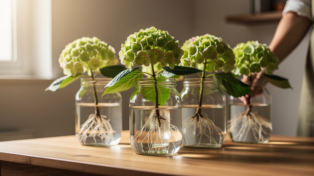 Bouturer un hortensia dans l’eau : la méthode simple qui réussit à tous les coups