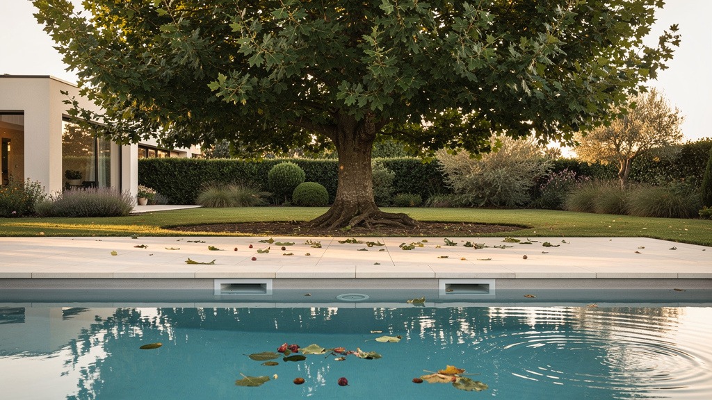 Mûrier platane et piscine : un voisinage à haut risque ?